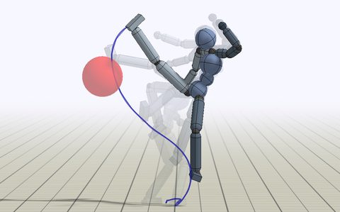 DeepMimic: Example-Guided Deep Reinforcement Learning of Physics-Based Character Skills