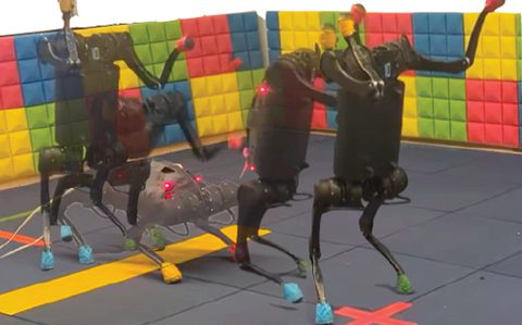 Learning and Adapting Agile Locomotion Skills by Transferring Experience