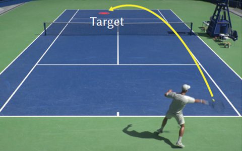 Learning Physically Simulated Tennis Skills from Broadcast Videos